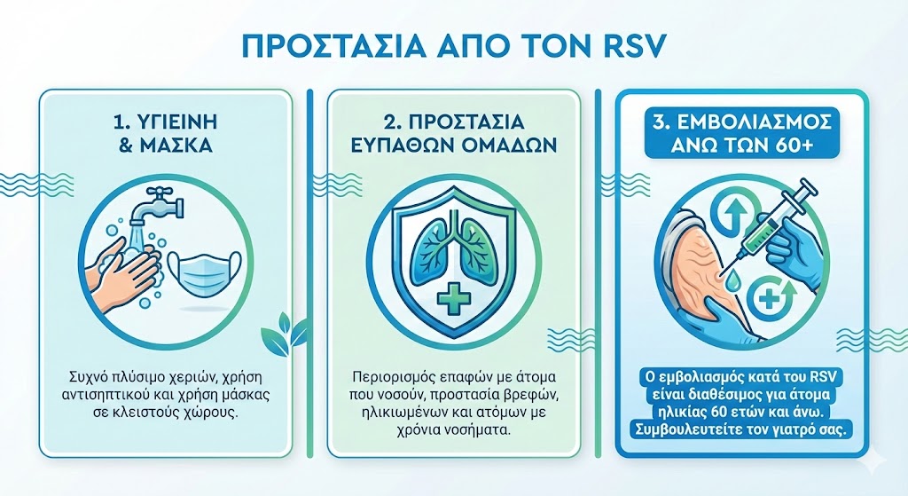 Μαθαίνουμε για τον ιό RSV και τον εμβολιασμό